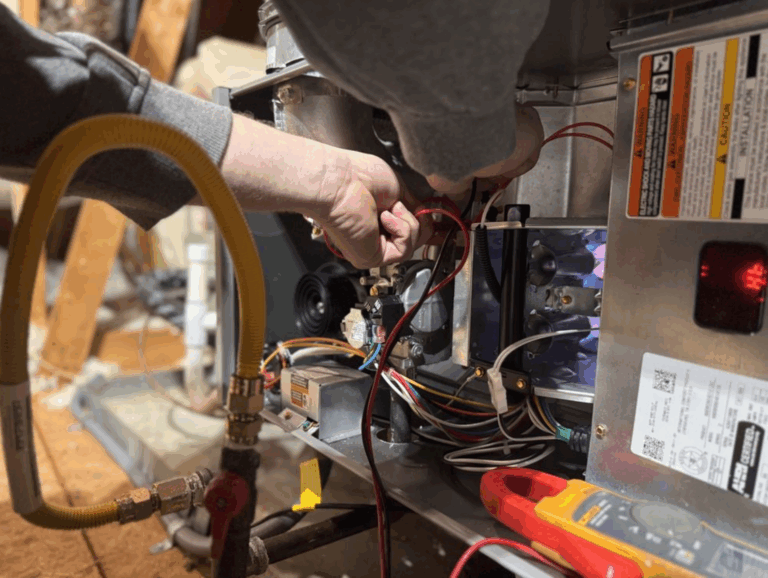 Modern hot water system installation in a Melbourne home.